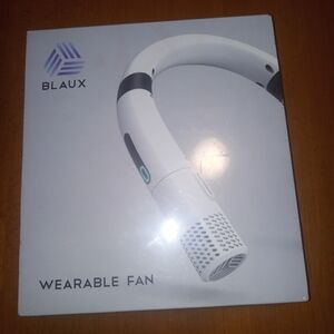 Blaux Wearable Fan - White